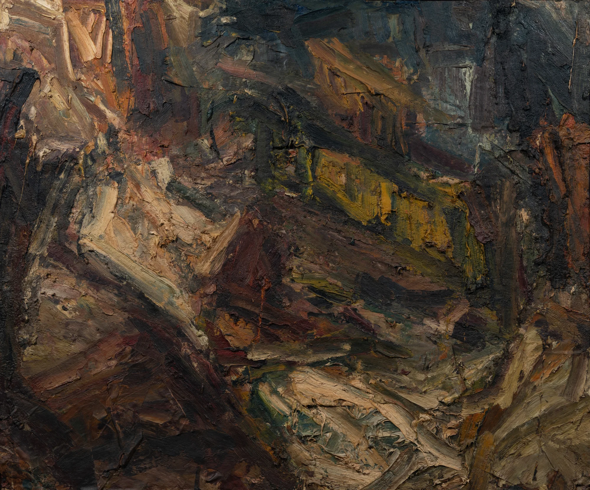 Life Painting with Yellow Heating Panel, 1963, oil on board, 91 x 109.5cm